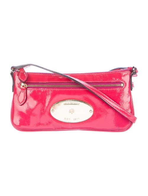 Mulberry Patent Leather Crossbody Bag Pink