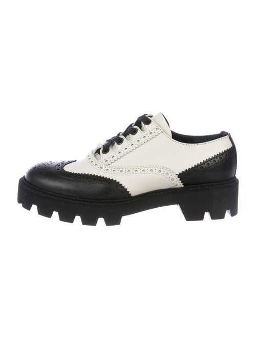 Mulberry Brogue Leather Oxfords