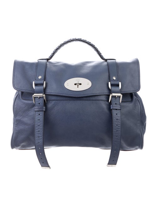 Mulberry Leather Alexa Bag Blue