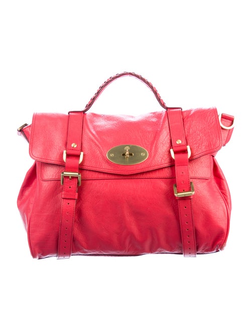 Mulberry Leather Trout Bag Pink