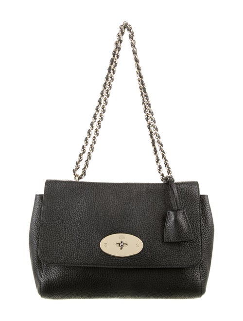 Mulberry Leather Shoulder Bag Black