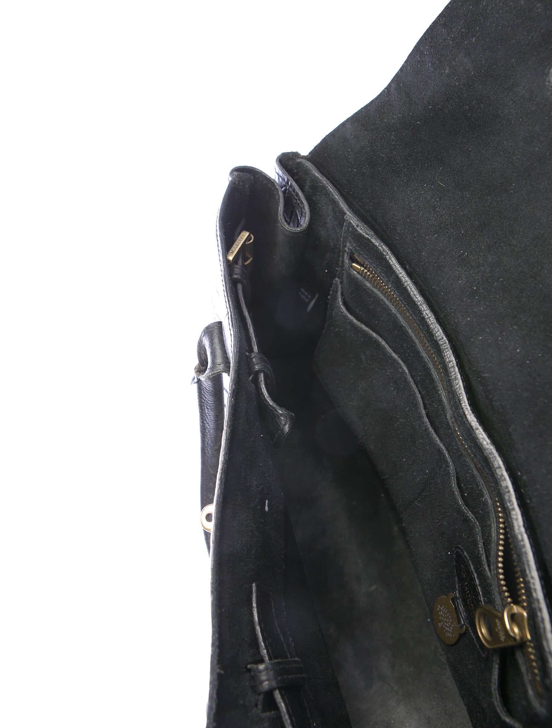 Mulberry Embossed Leather Tote