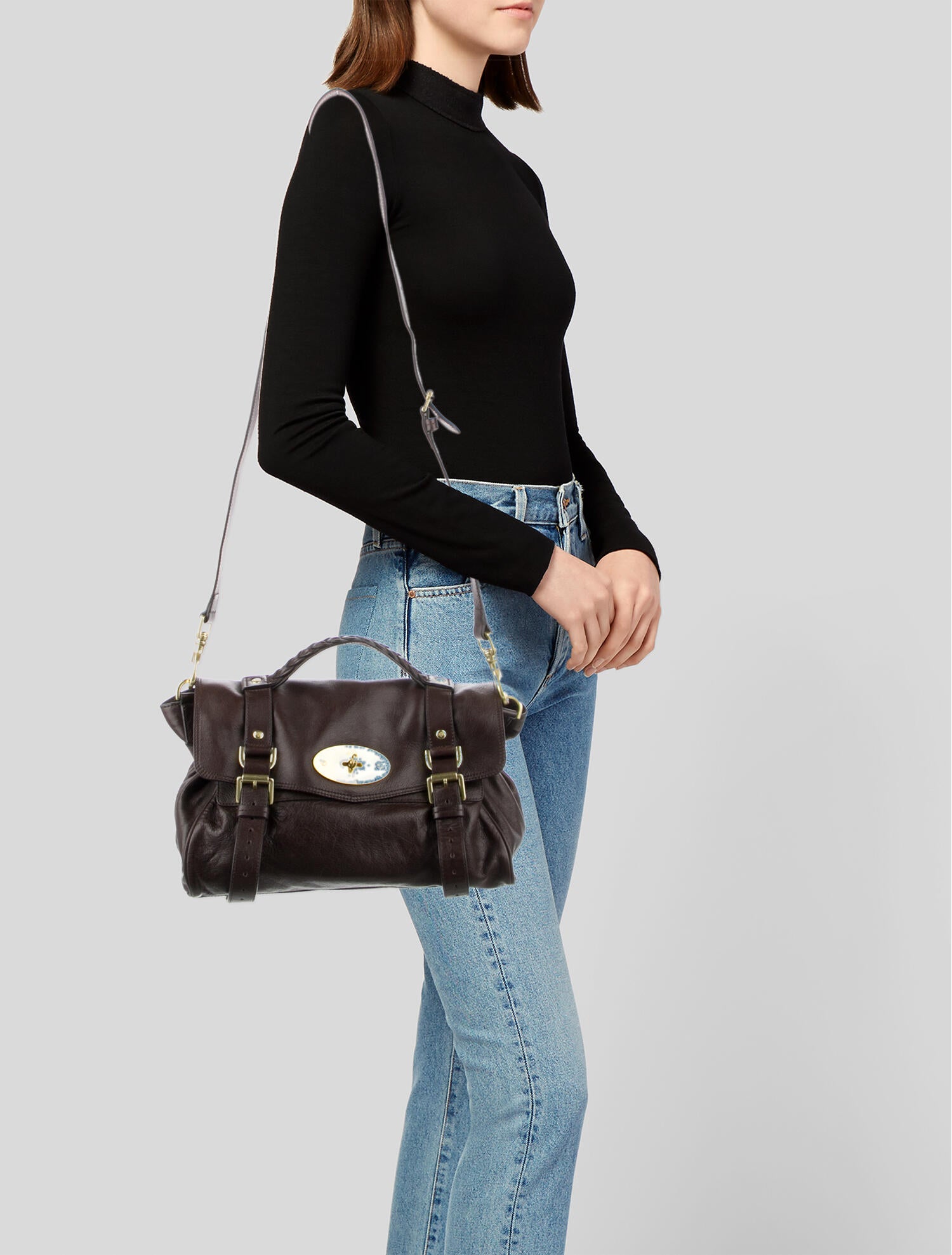 Mulberry Alexa Leather Satchel