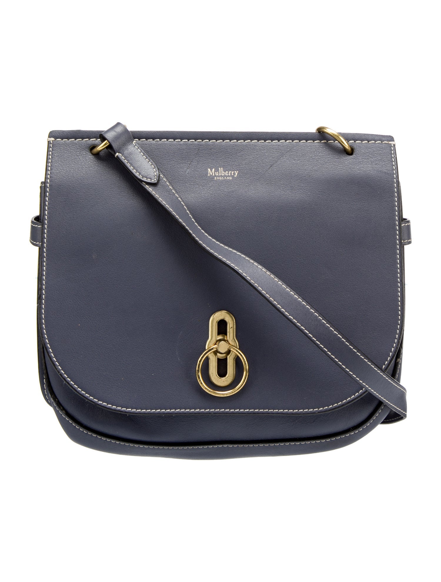 Mulberry Leather Crossbody Purple Crossbody Bags, Handbags MUL37391