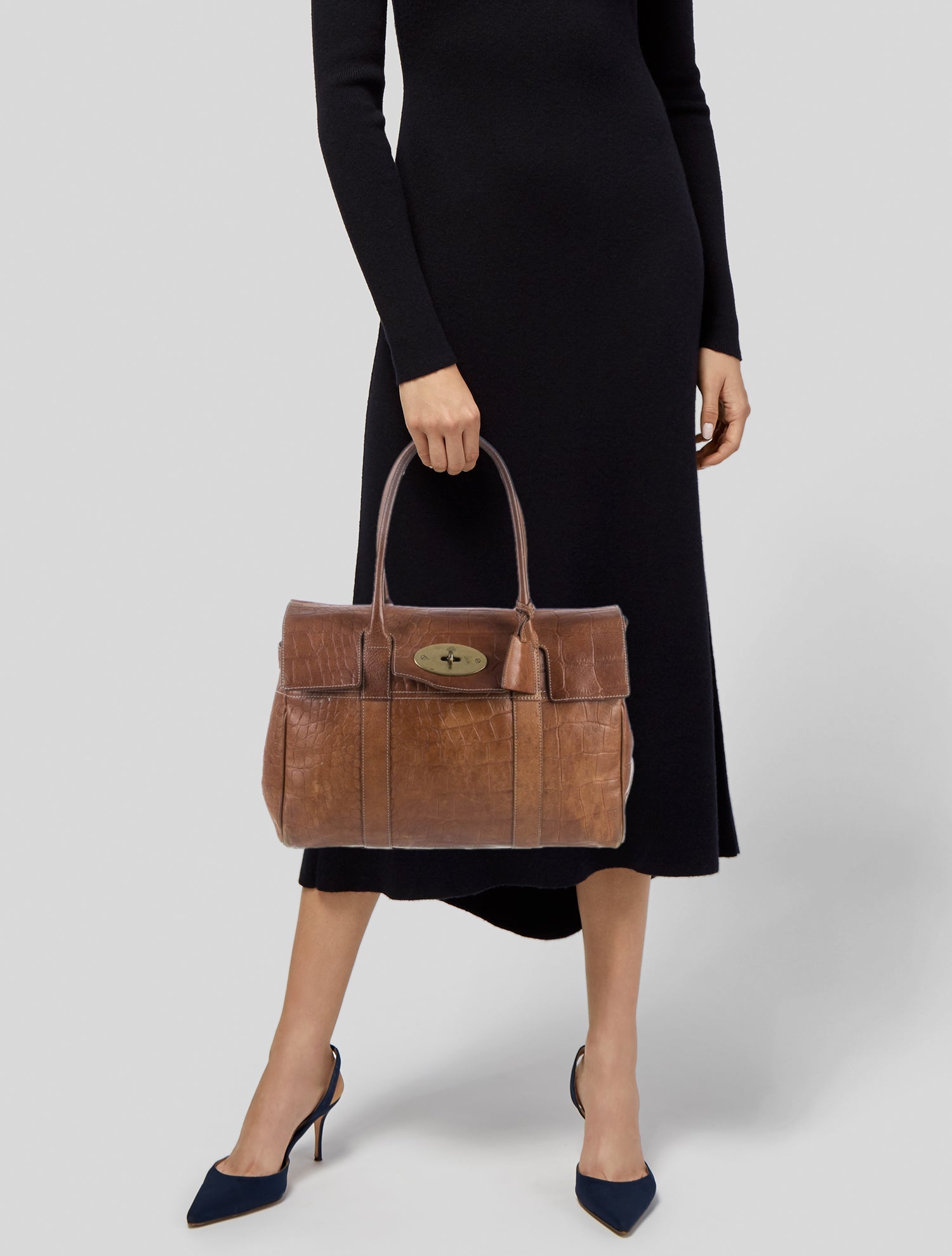 Mulberry Leather Shoulder Bag