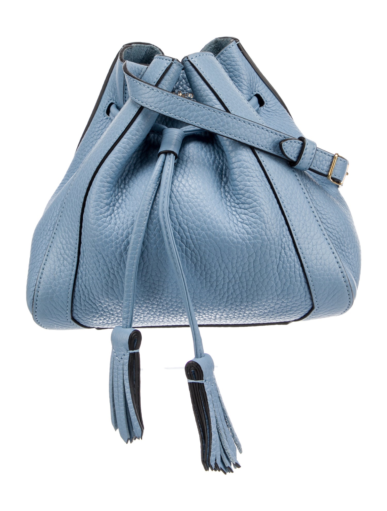 Mulberry Leather Tassel Crossbody Bag Blue Crossbody Bags, Handbags MUL37616 The RealReal