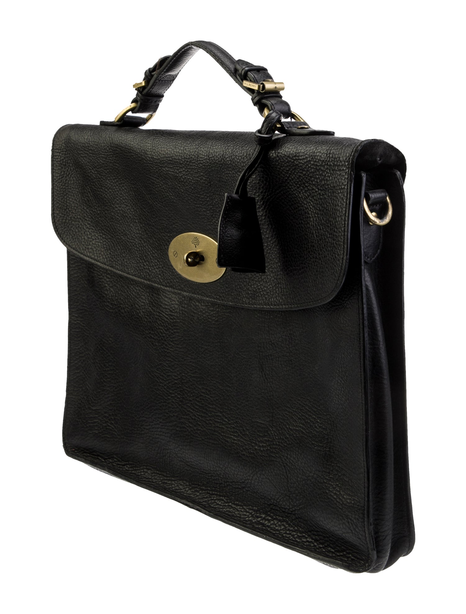 Mulberry Signature Top Handle Bag
