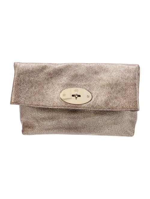 Mulberry Leather Clutch