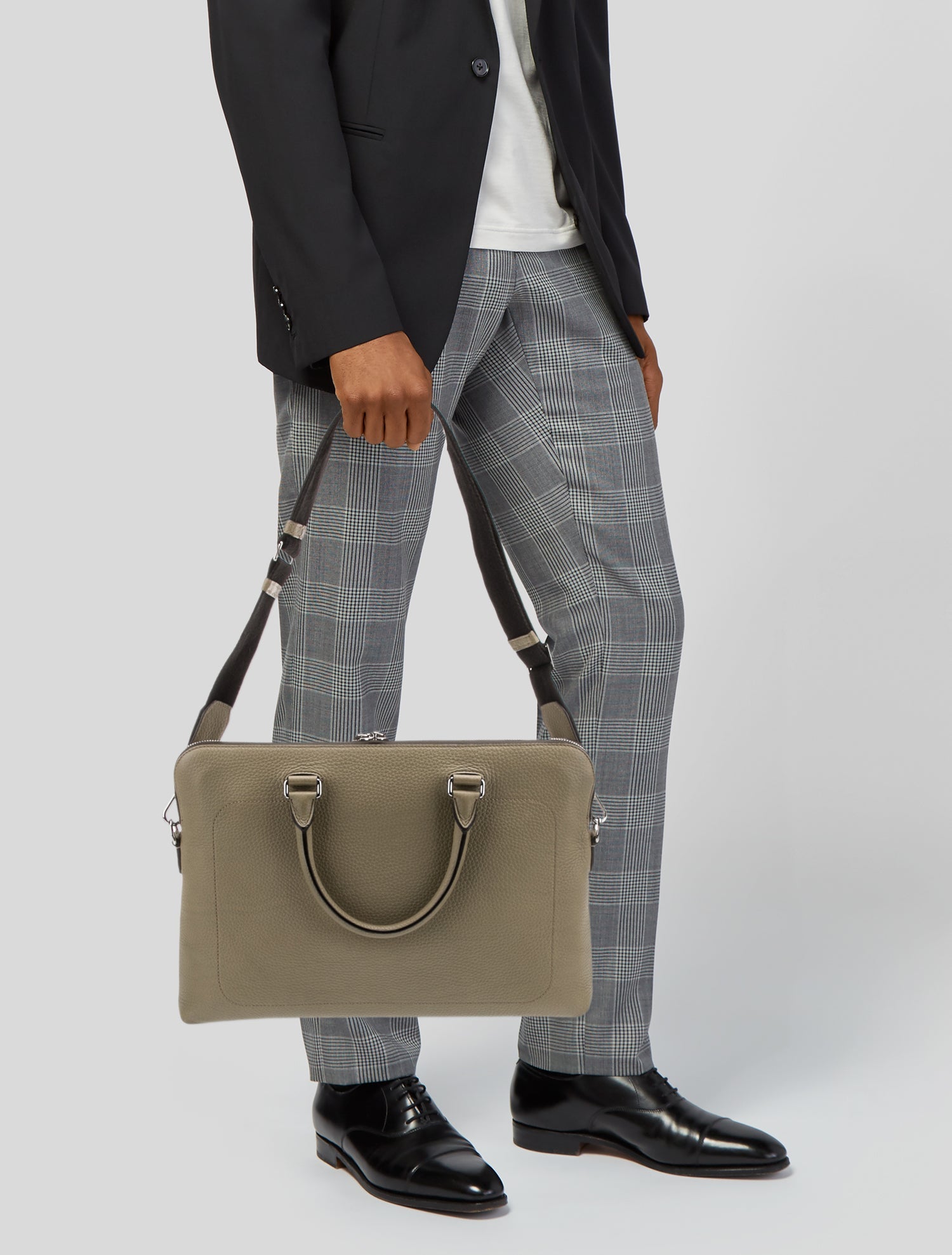 Mulberry Leather Briefcase