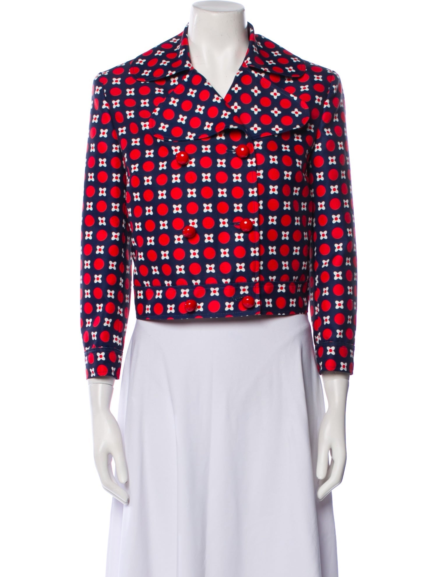 Mulberry Printed Blazer