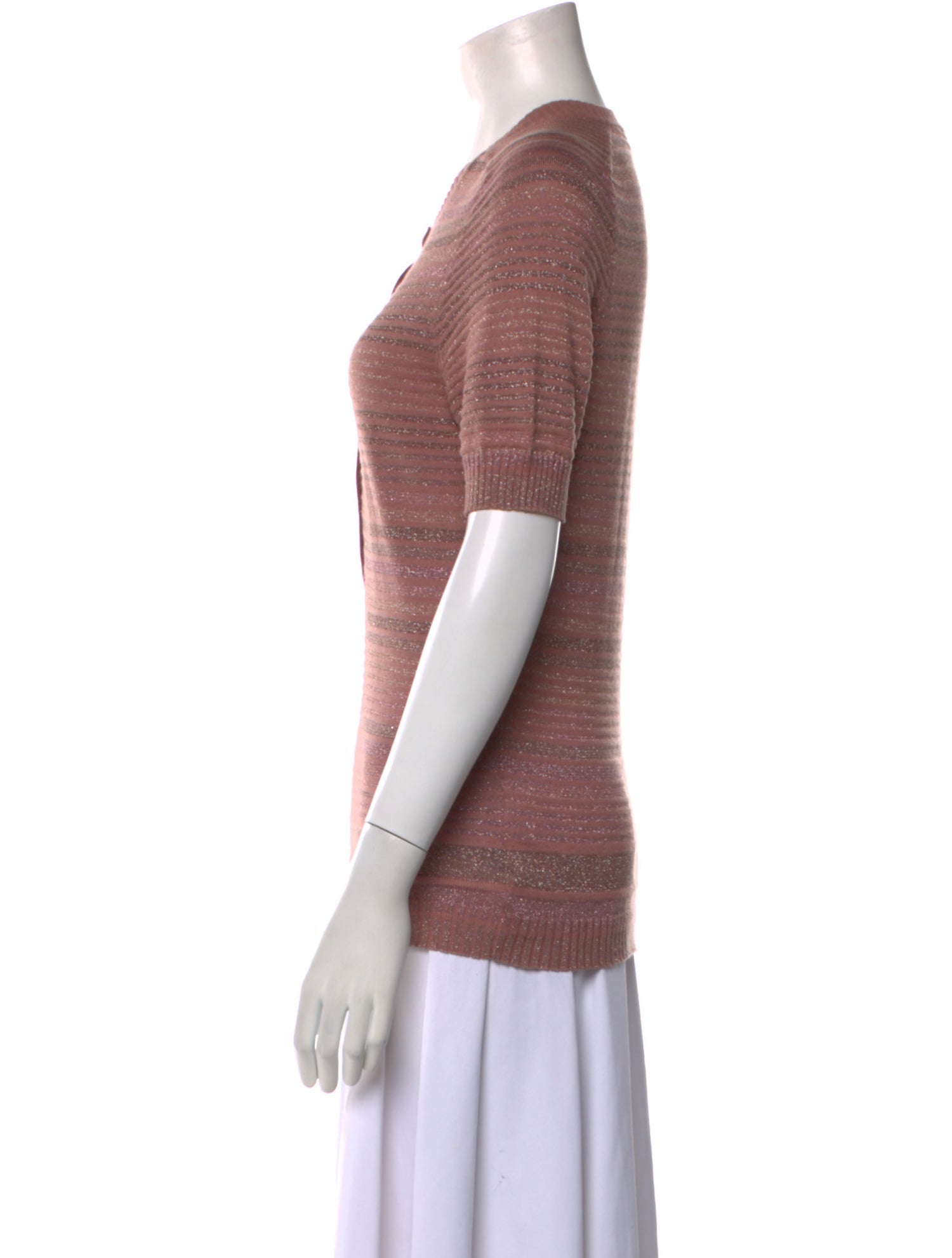 Mulberry Crew Neck Short Sleeve Polo