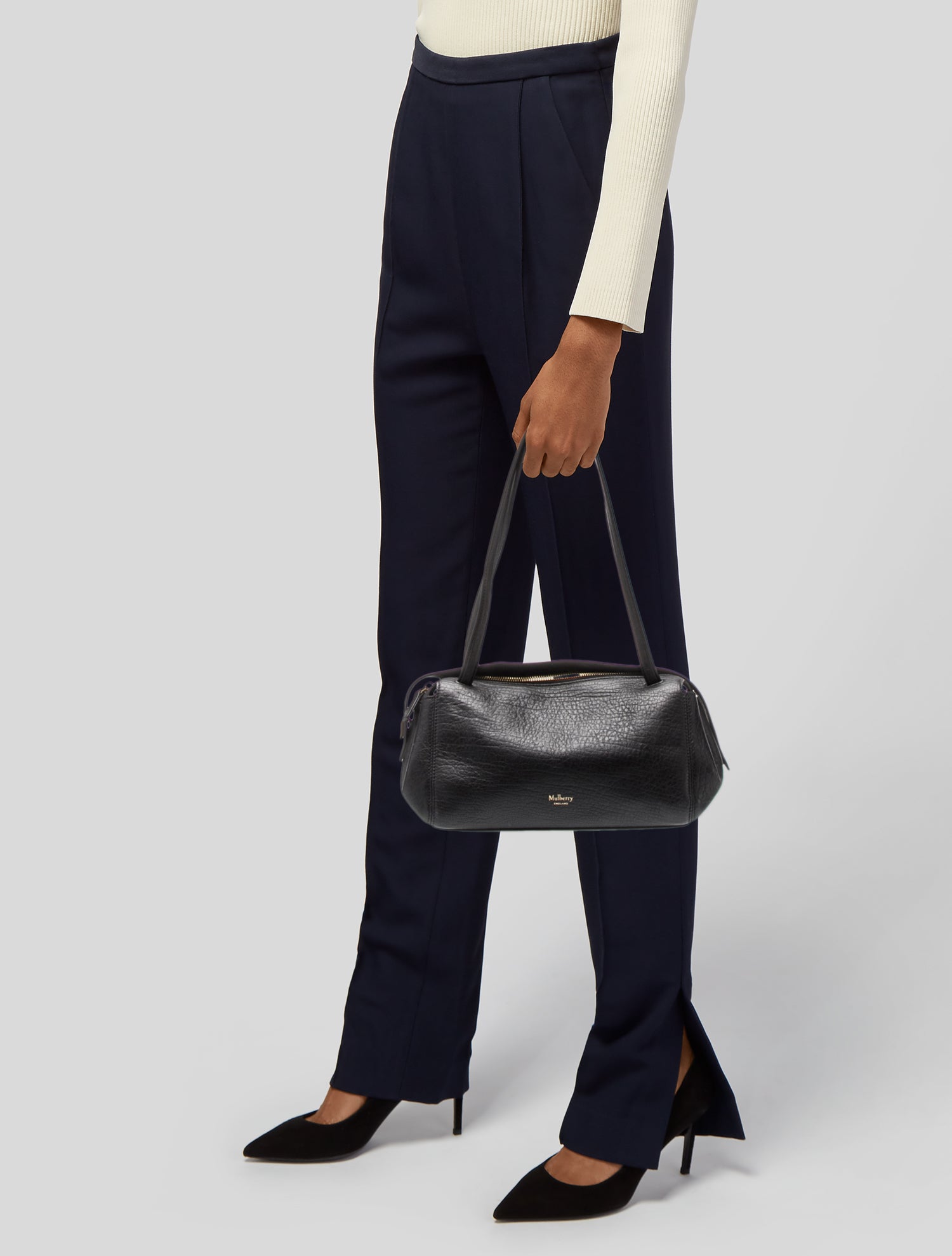 Mulberry Leather Shoulder Bag