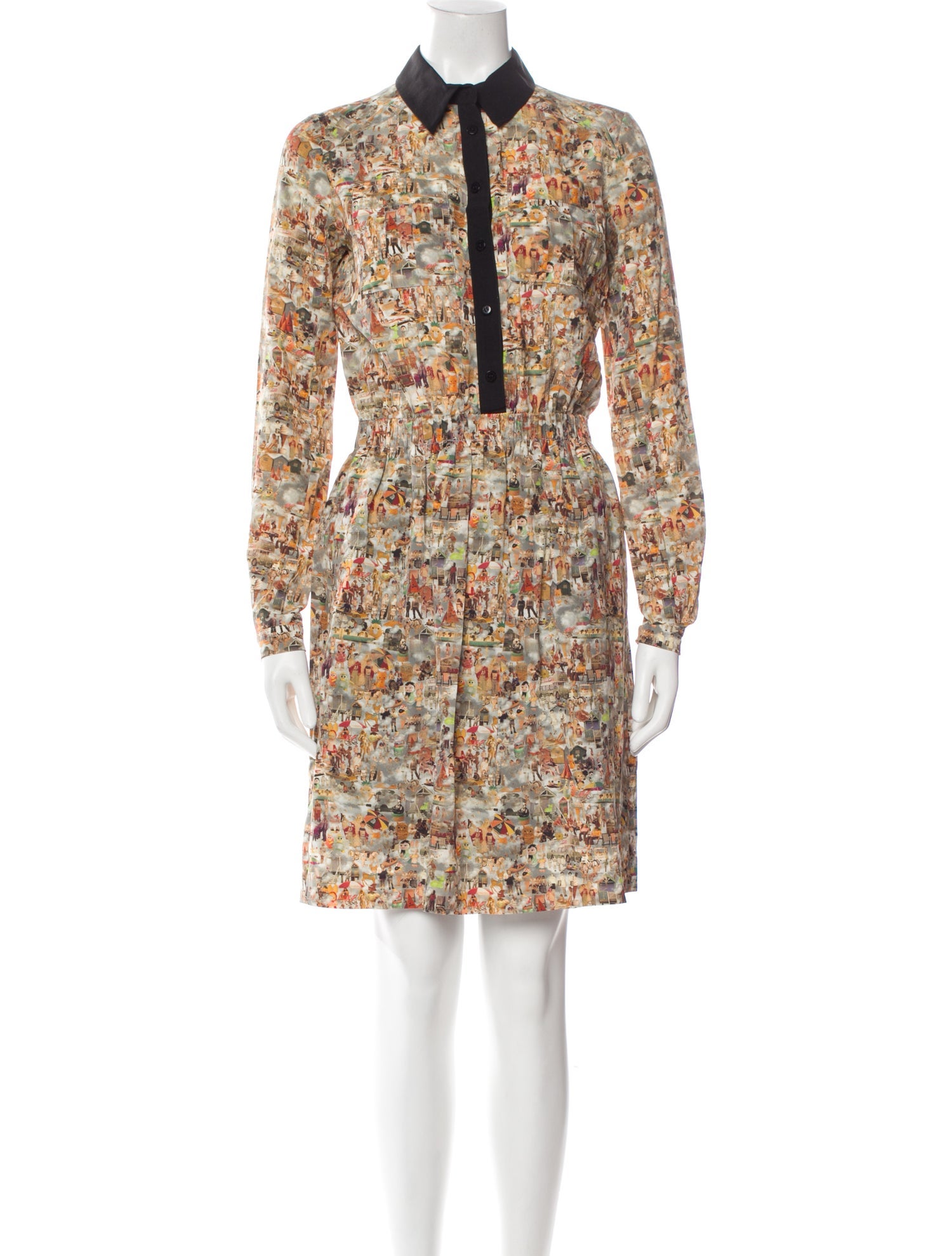 Mulberry Silk Mini Dress