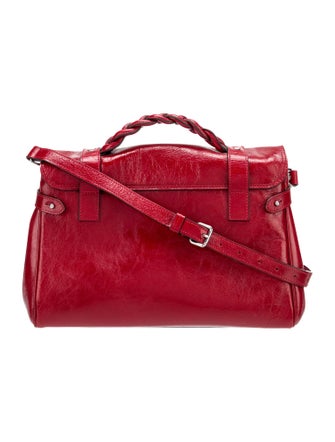 Mulberry Leather Top Handle Bag