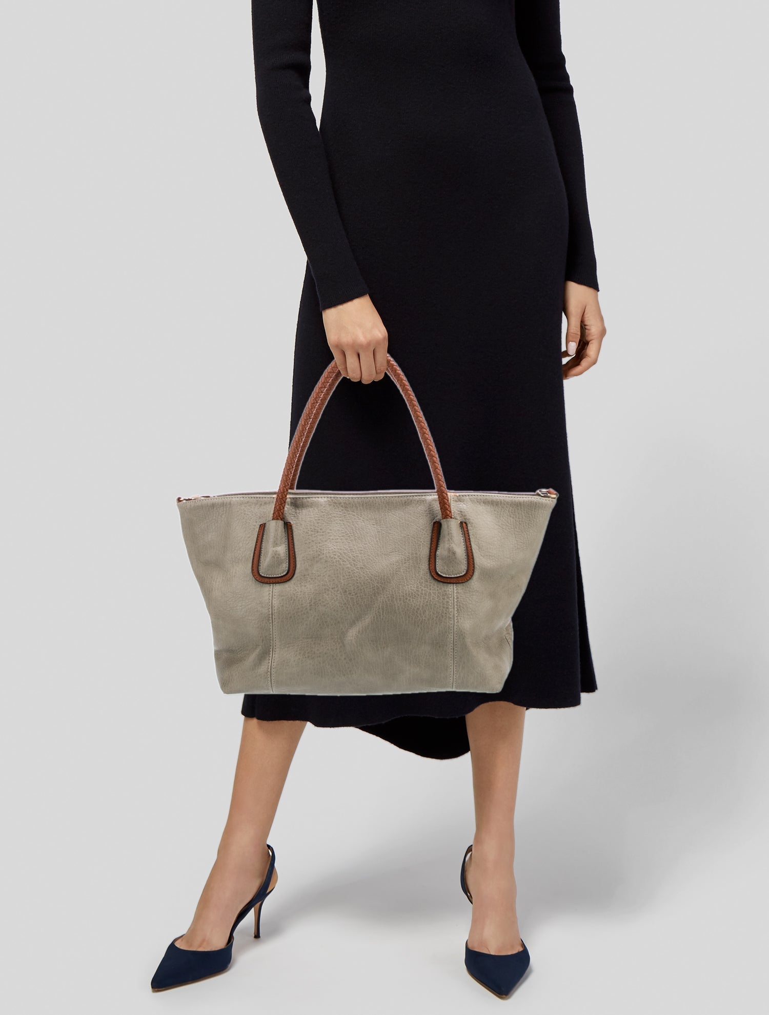 Mulberry Leather Tote Vintage