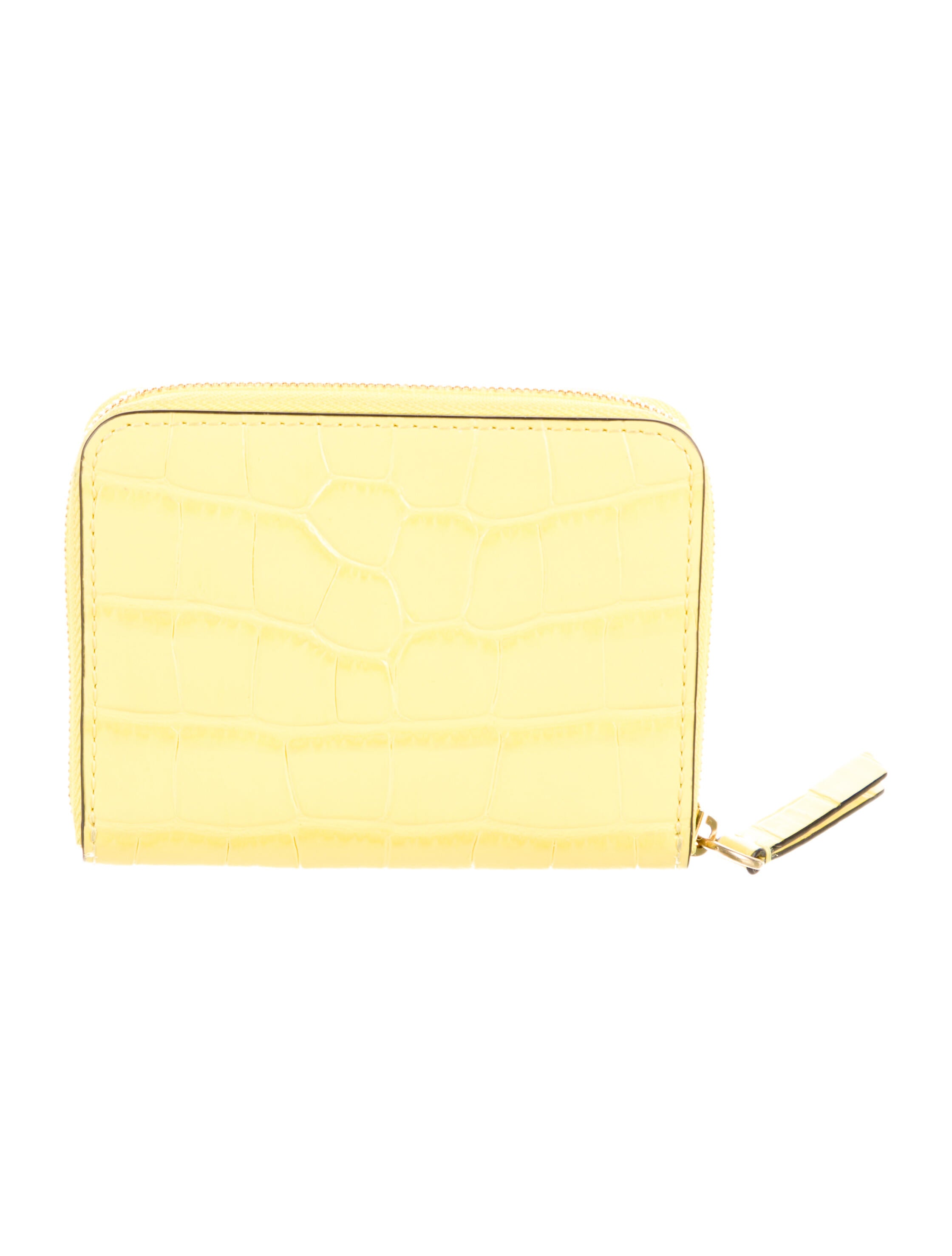 Mulberry Embossed Leather Compact Wallet