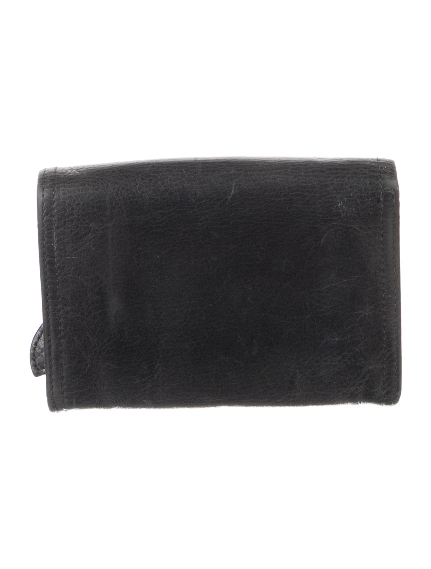 Mulberry Leather Wristlet
