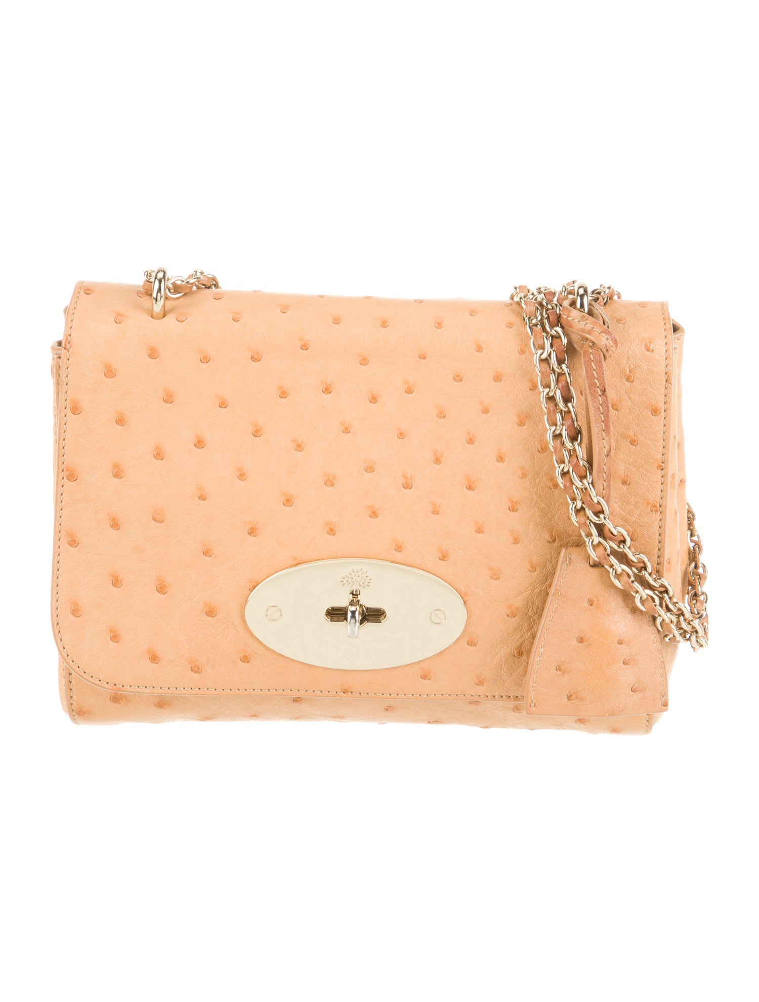 Mulberry Ostrich Shoulder Bag