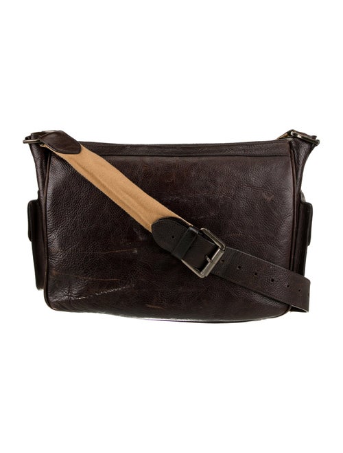 Mulberry Leather Messenger Bag