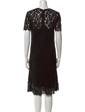 Mulberry Crew Neck Midi Length Dress