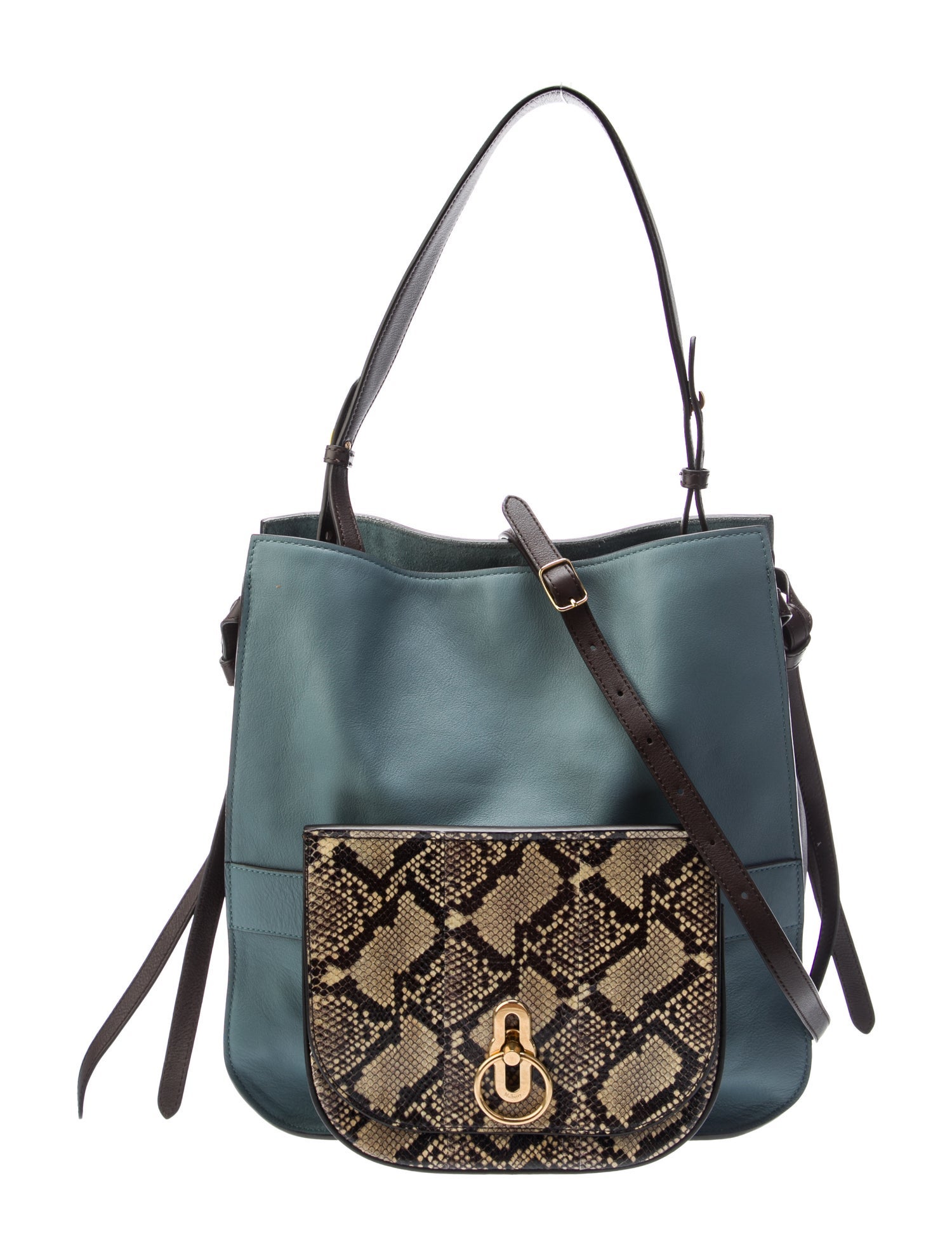 Mulberry Leather Bucket Bag