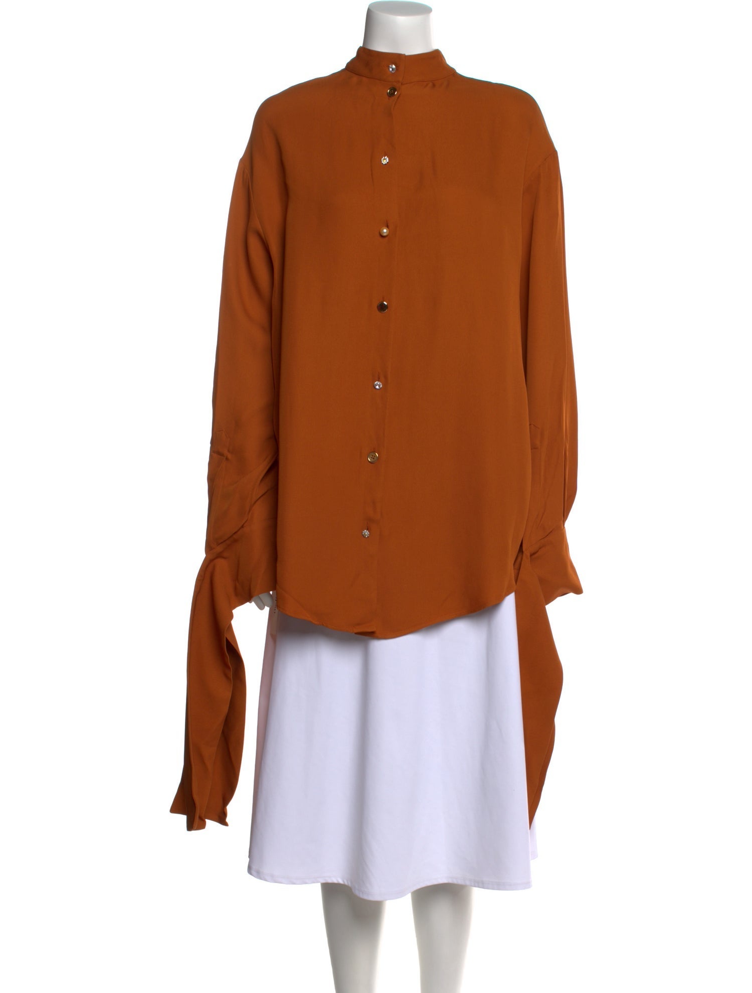 Mulberry Mock Neck Long Sleeve Tunic