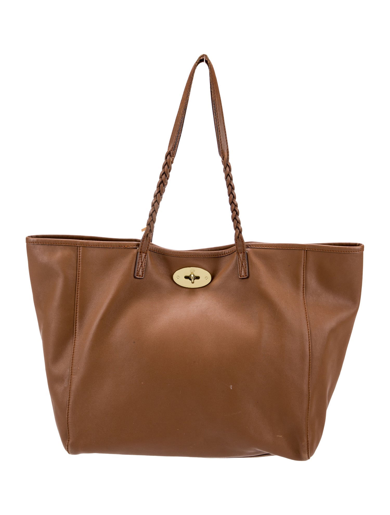 Mulberry Leather Top Handle Bag