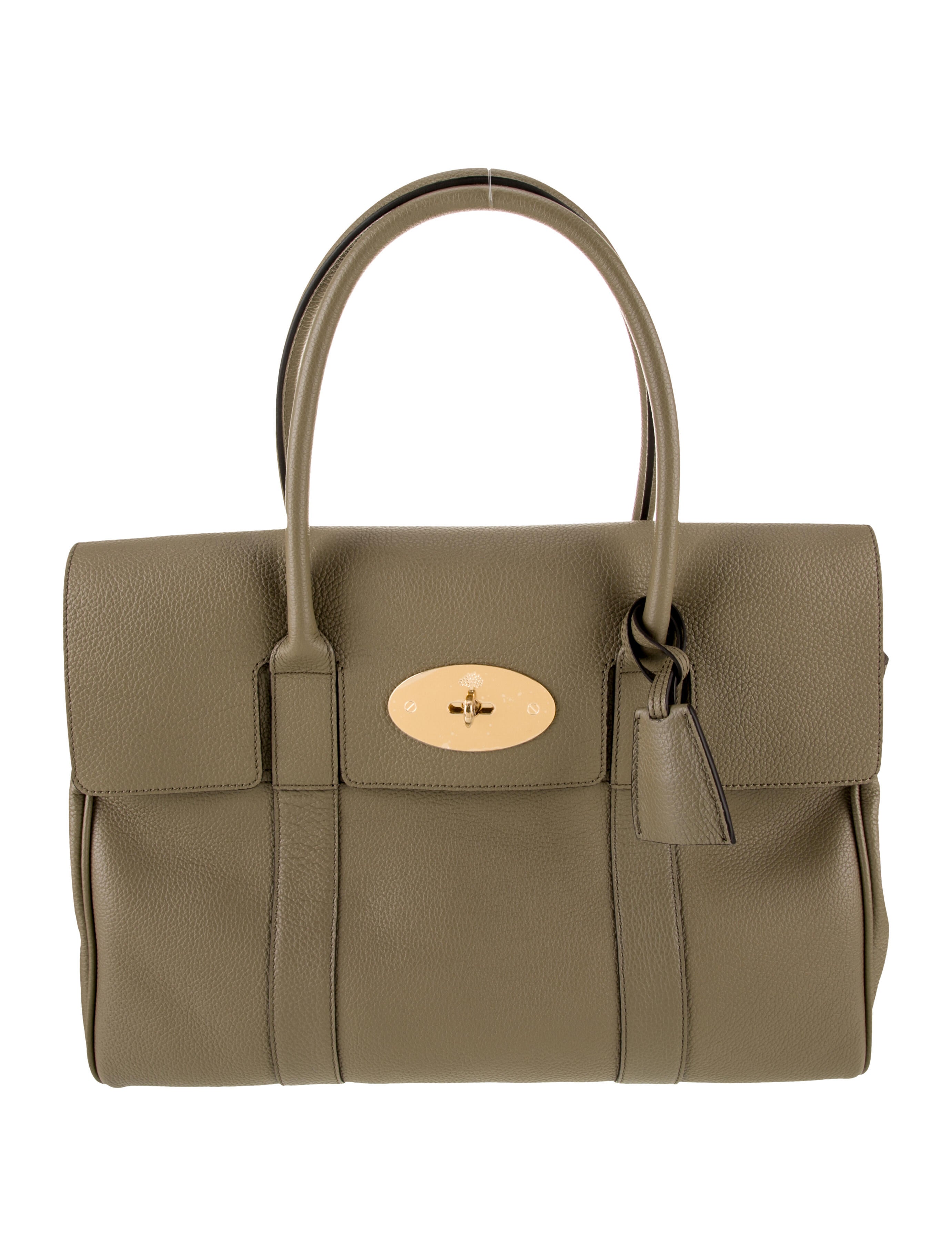 Mulberry Leather Top Handle Bag