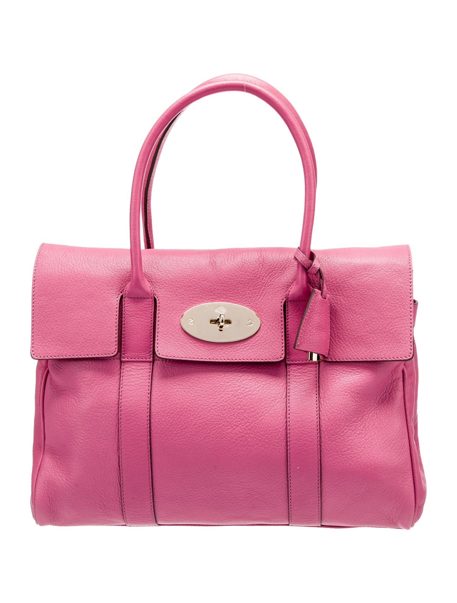 Mulberry Leather Top Handle Bag