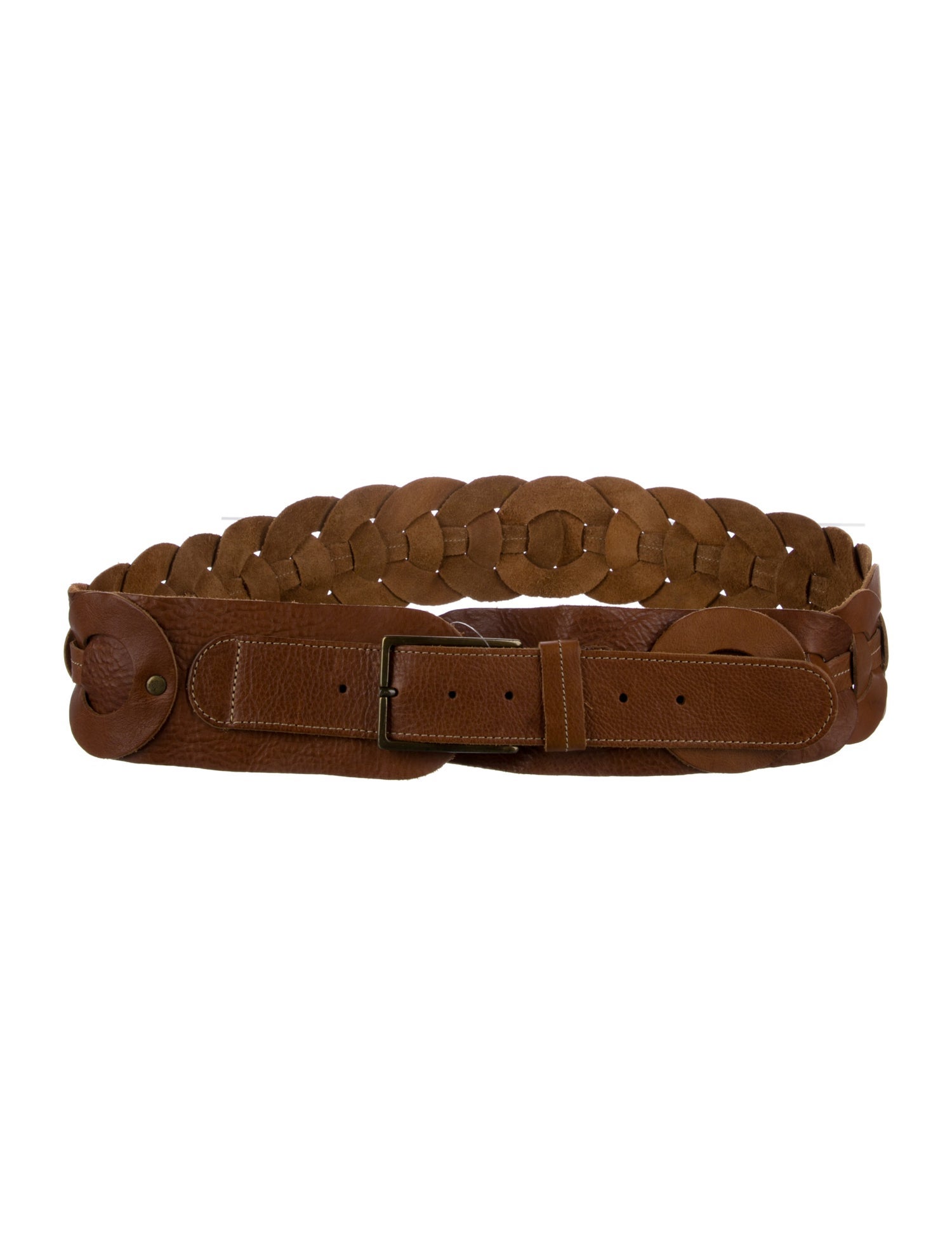 Mulberry Wide Leather Belt