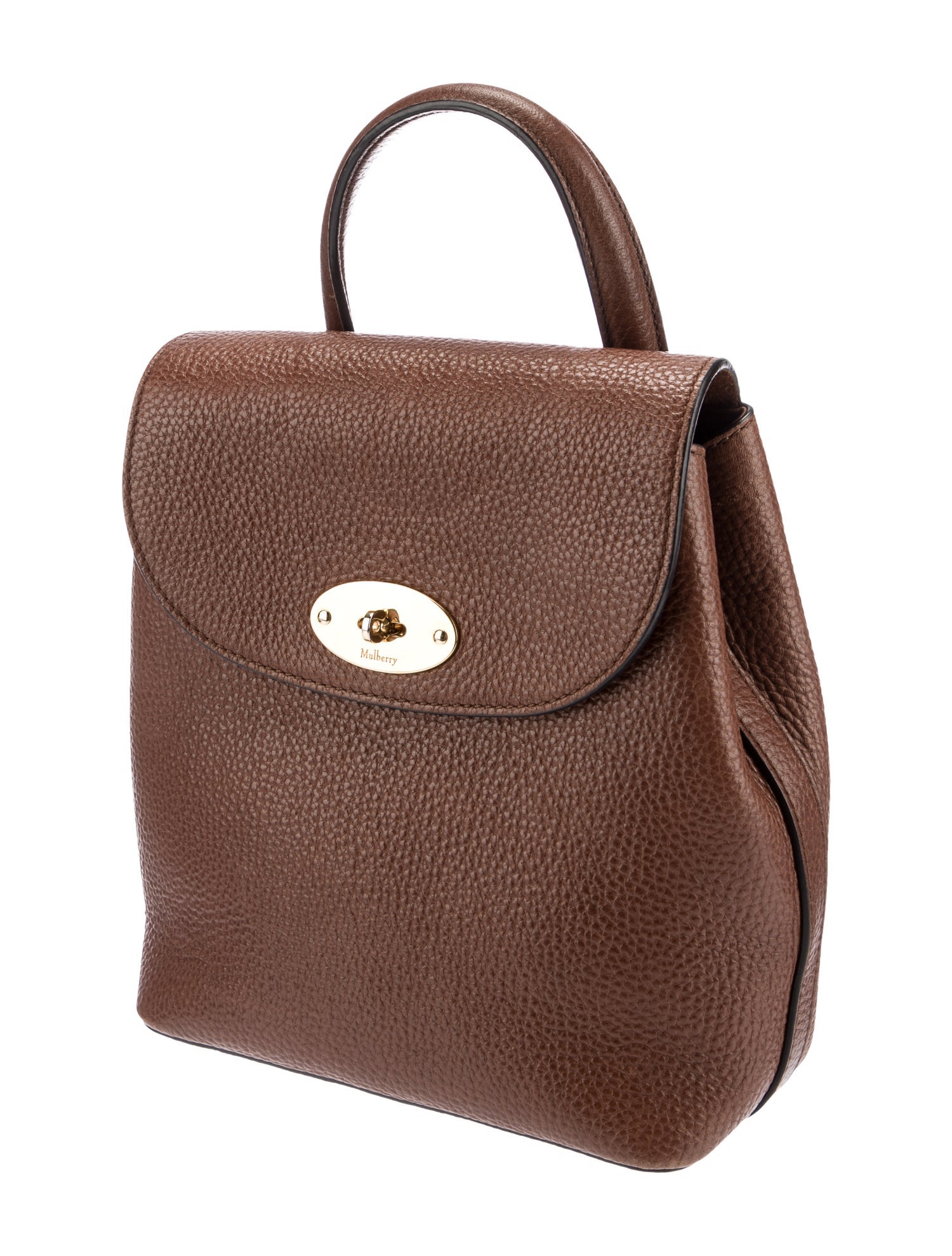 Mulberry Leather Backpack