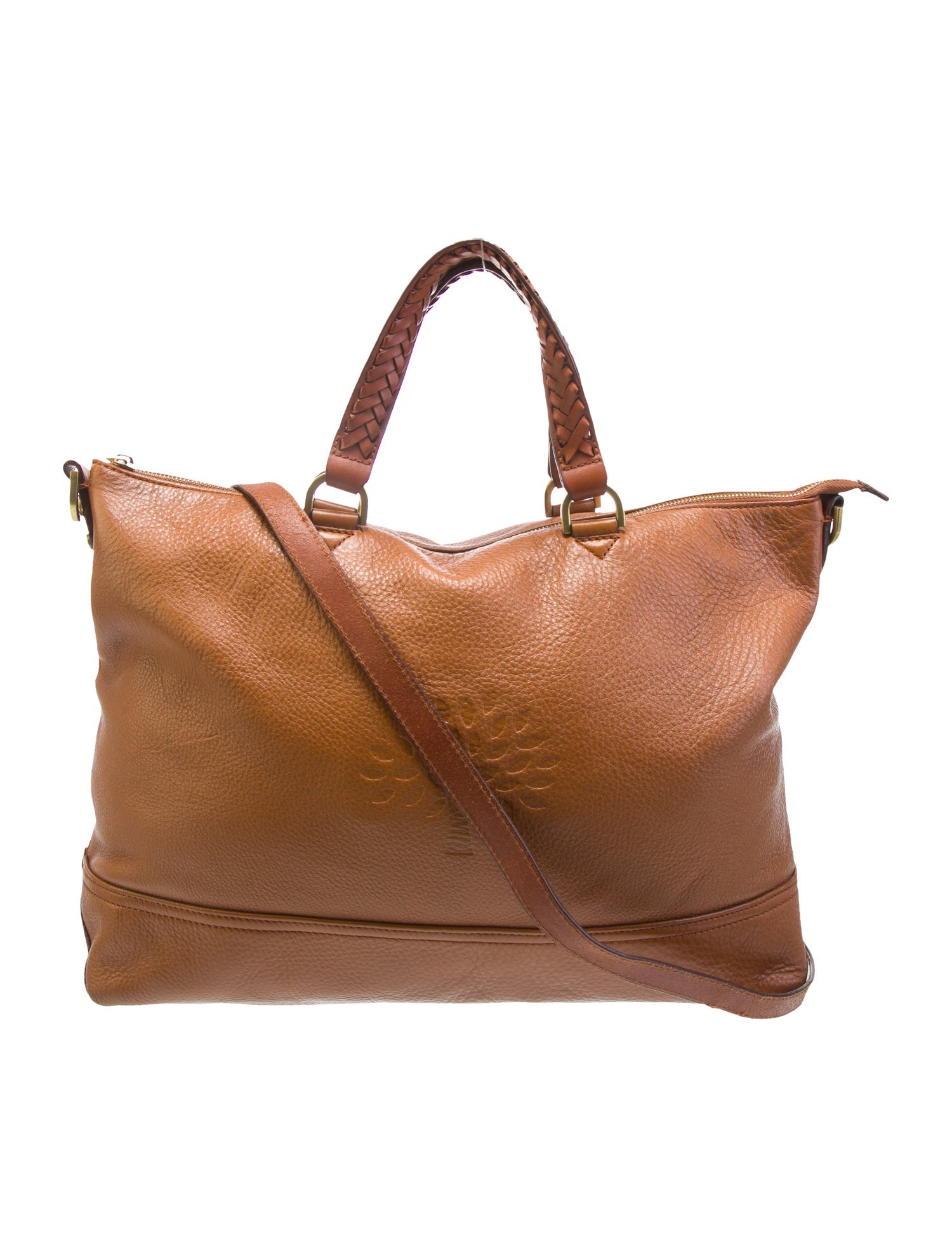 Mulberry Saffiano Leather Messenger Bag