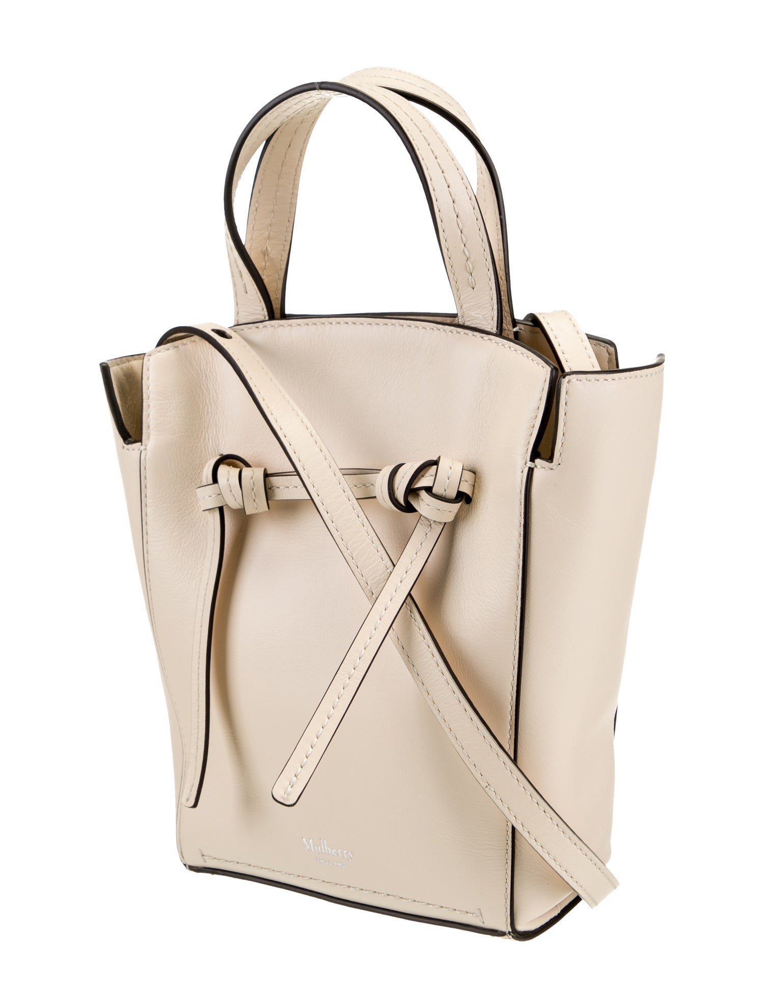 Mulberry Leather Top Handle Bag