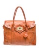 Mulberry Leather Top Handle Bag