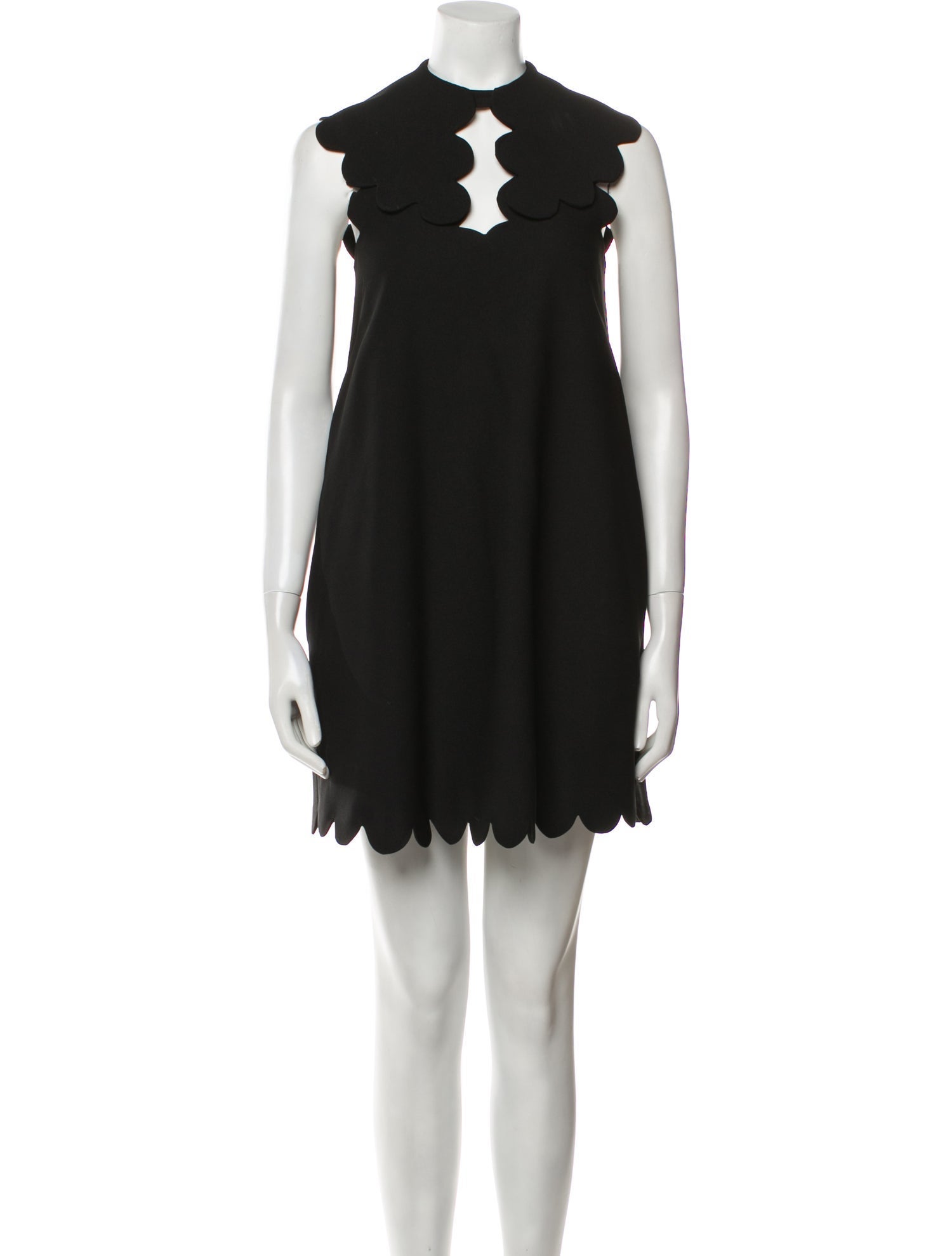 Mulberry Mock Neck Mini Dress