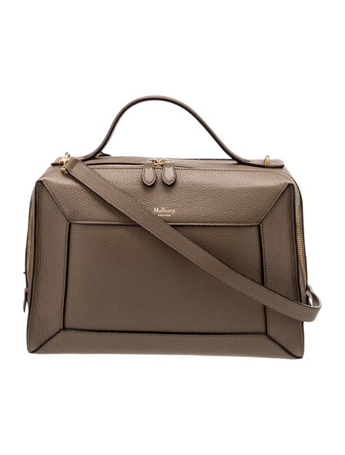 Mulberry Leather Top Handle Bag