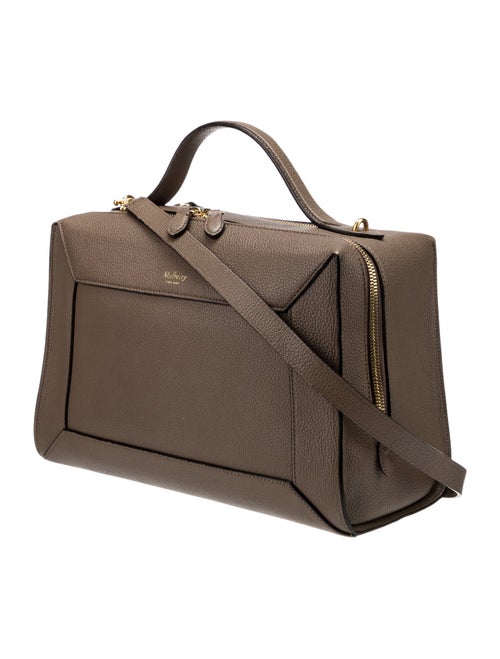 Mulberry Leather Top Handle Bag