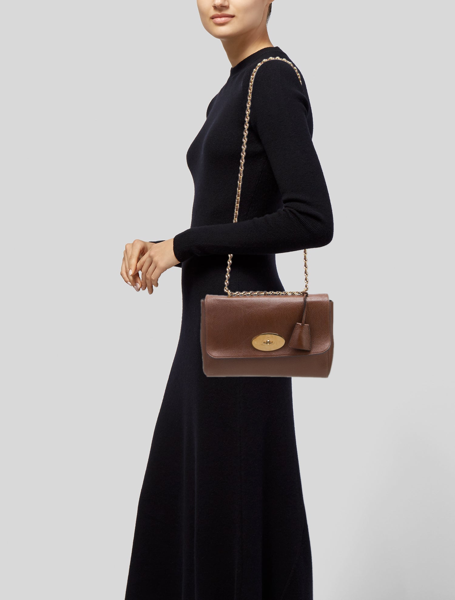 Mulberry Leather Shoulder Bag
