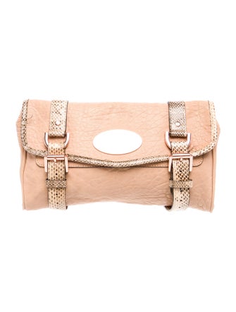 Mulberry Leather Clutch