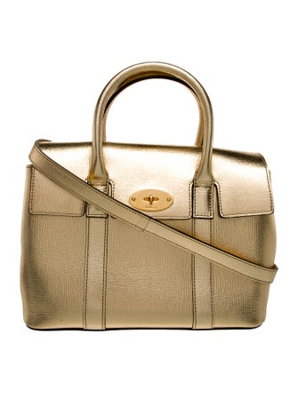 Mulberry Leather Top Handle Bag