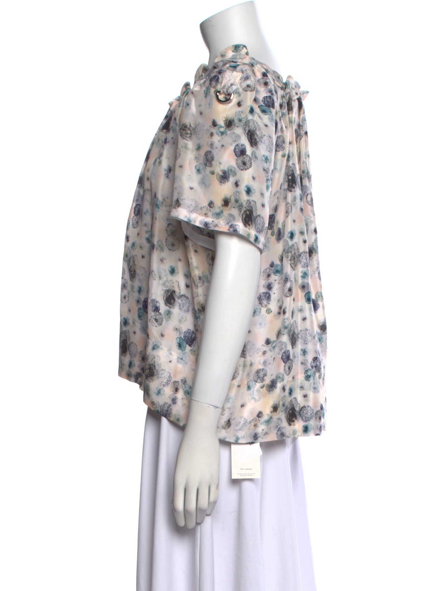 Mulberry Silk Printed Blouse