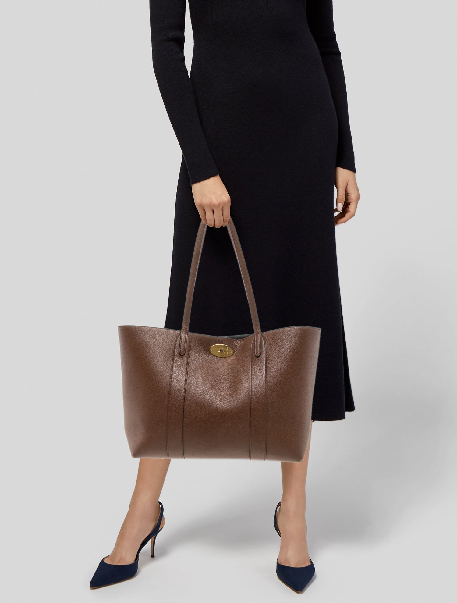 Mulberry Leather Tote