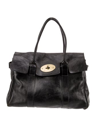 Mulberry Leather Top Handle Bag
