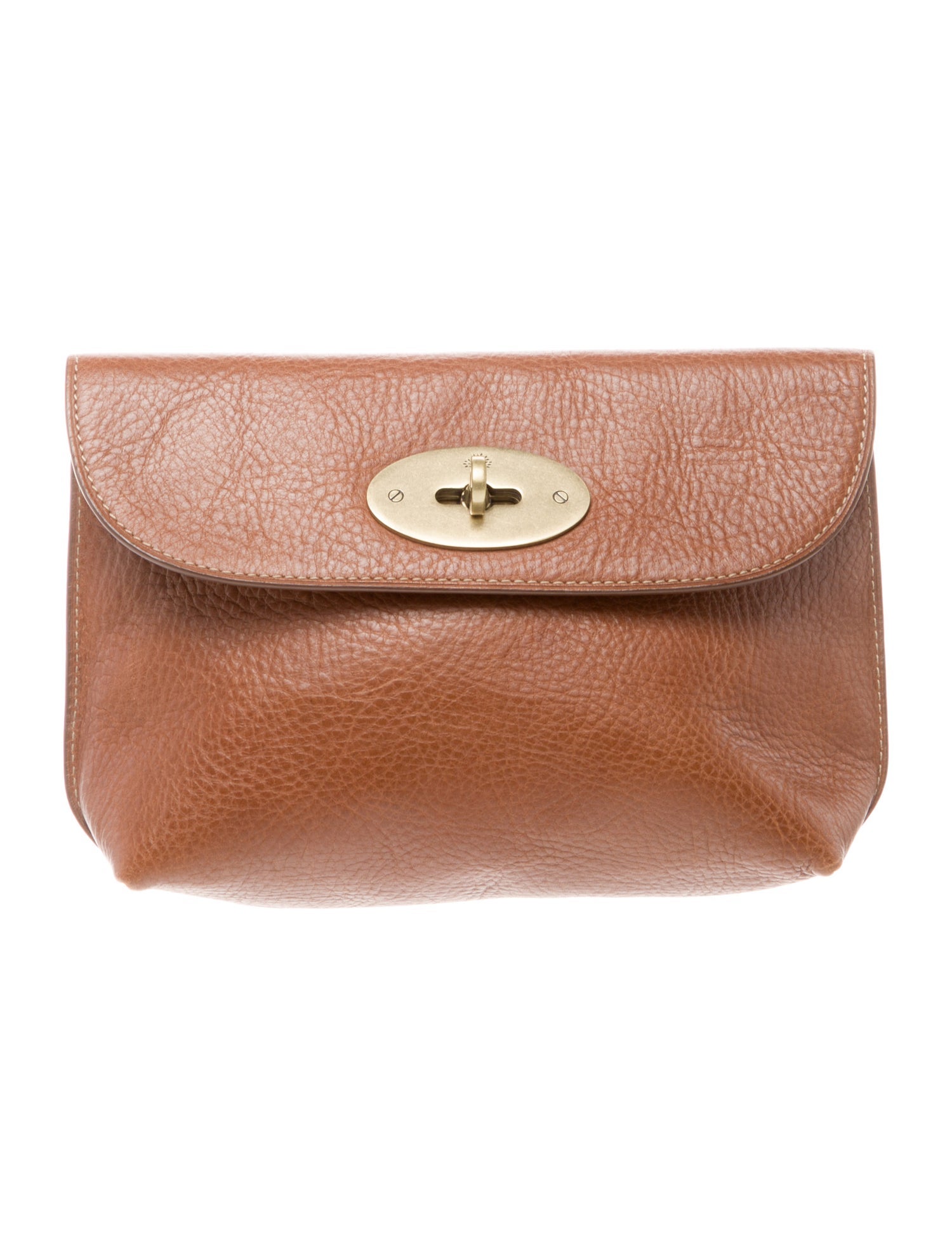 Mulberry Leather Clutch