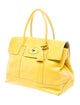 Mulberry Patent Leather Top Handle Bag