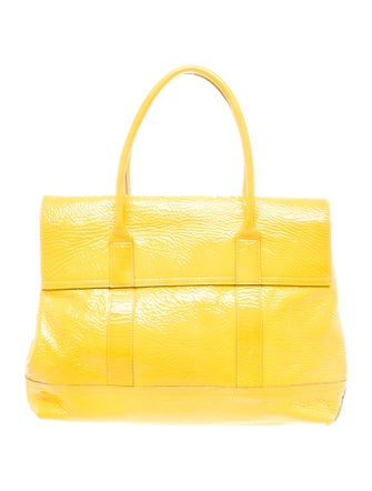 Mulberry Patent Leather Top Handle Bag