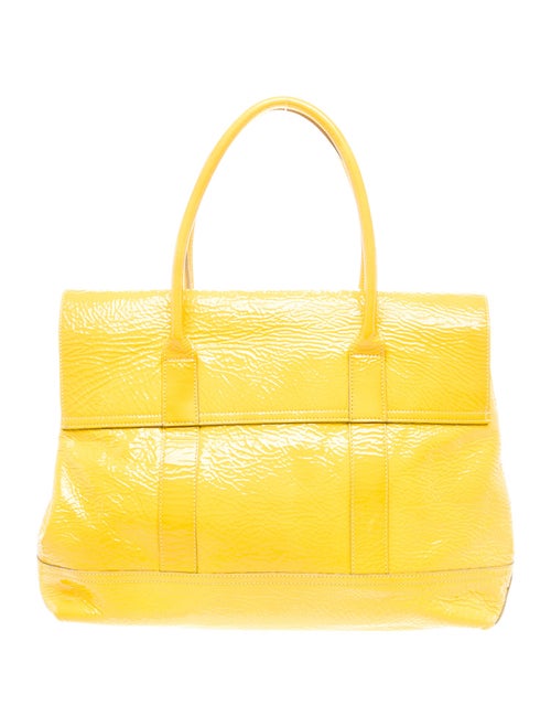 Mulberry Patent Leather Top Handle Bag