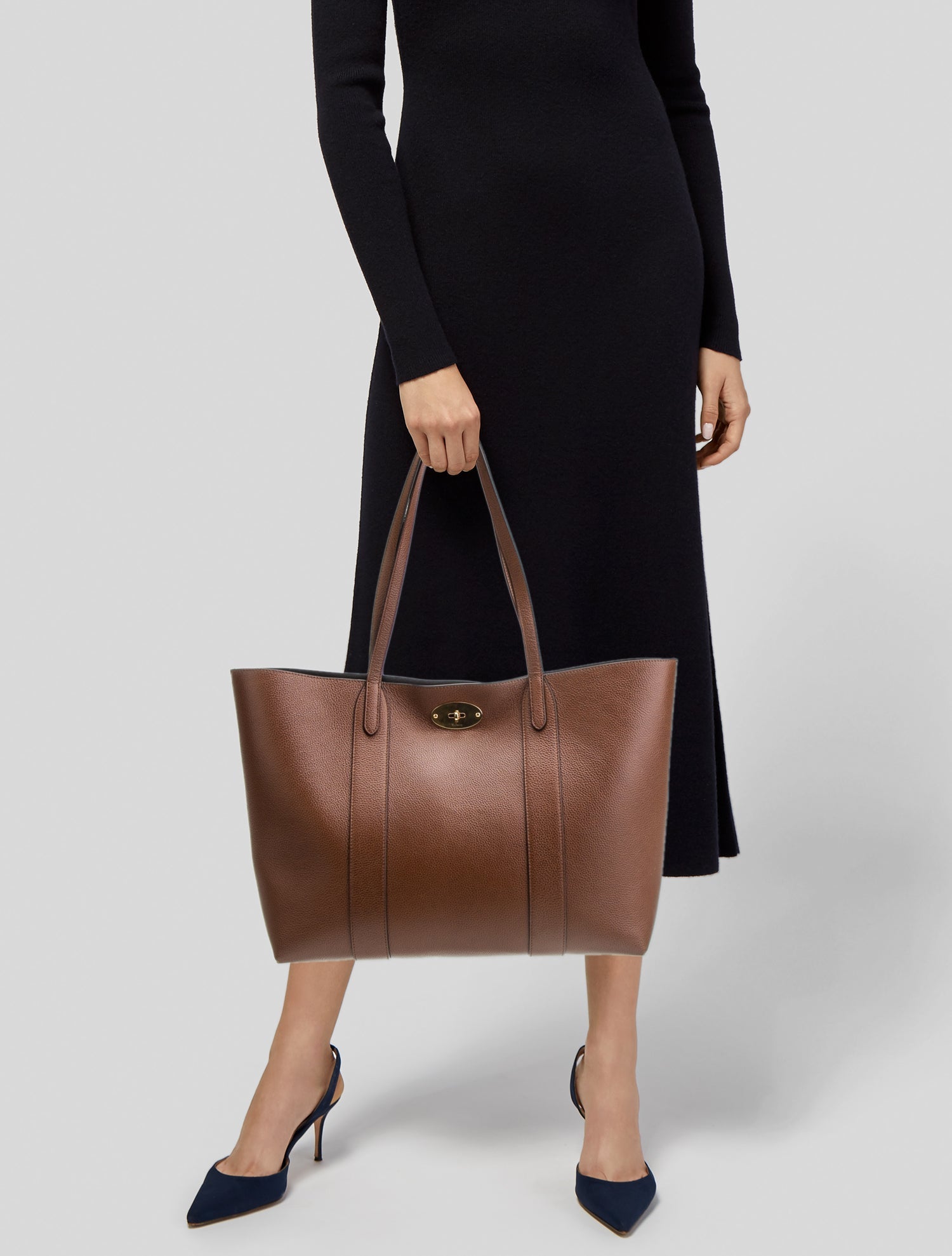 Mulberry Leather Tote