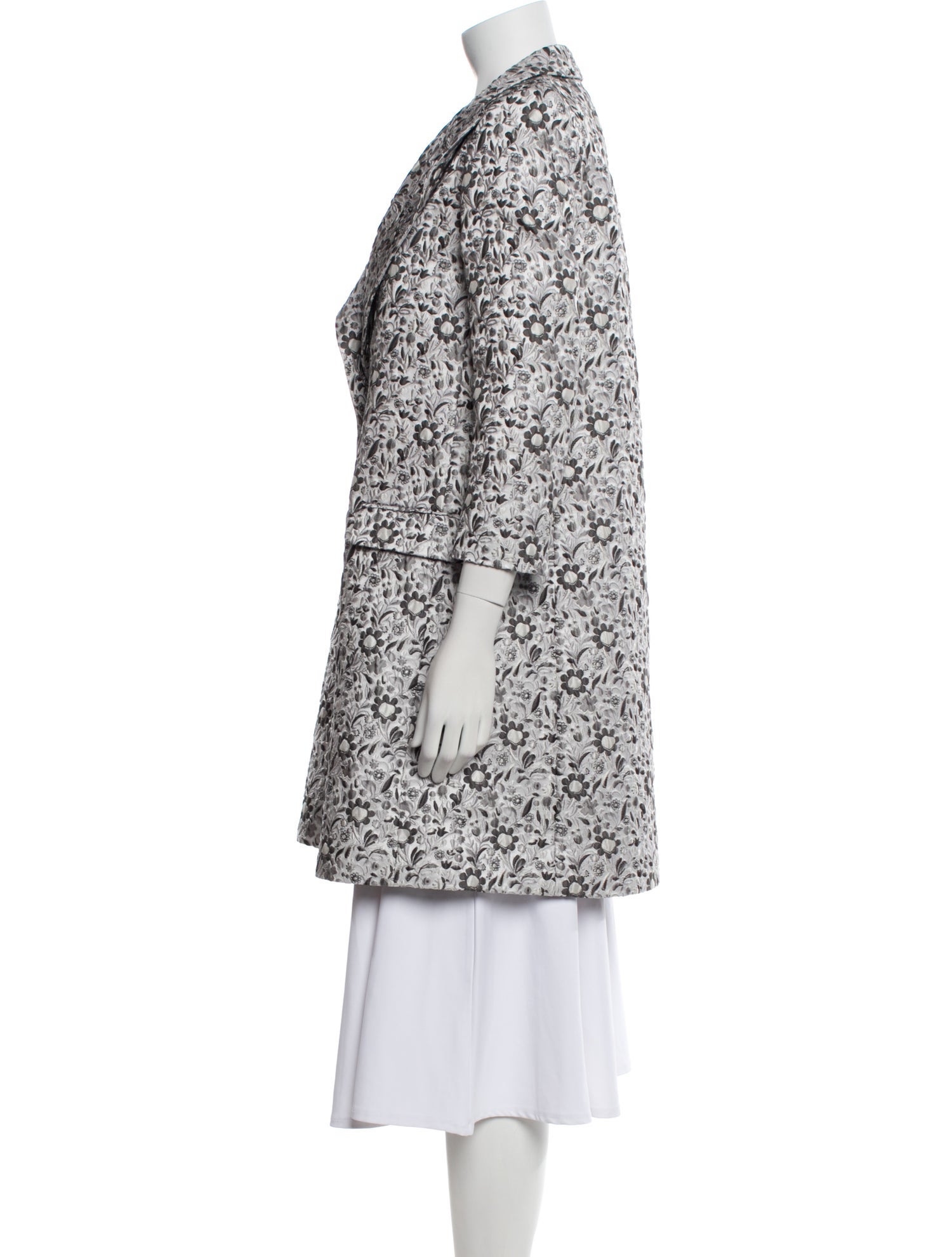 Mulberry Printed Evening Jacket w/ Tags