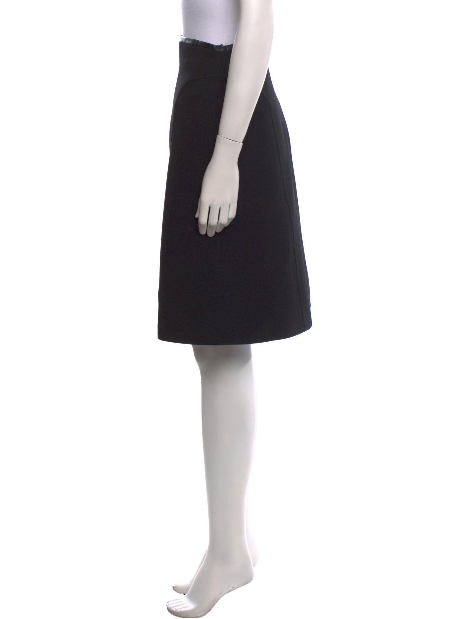 Mulberry Virgin Wool Knee-Length Skirt w/ Tags